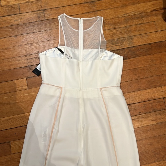 AQ/AQ The Acacia Fringe Jumpsuit in White, size 10 - Picture 11 of 14